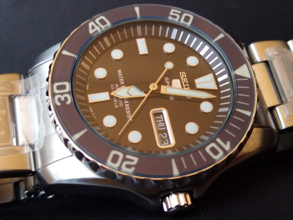 Seiko Sea Urchin (SNZF15/SNZF17) Lumed Sapphire Bezel Insert- Blue